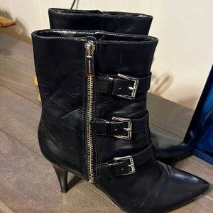 Black 8 1/2 MK boots.